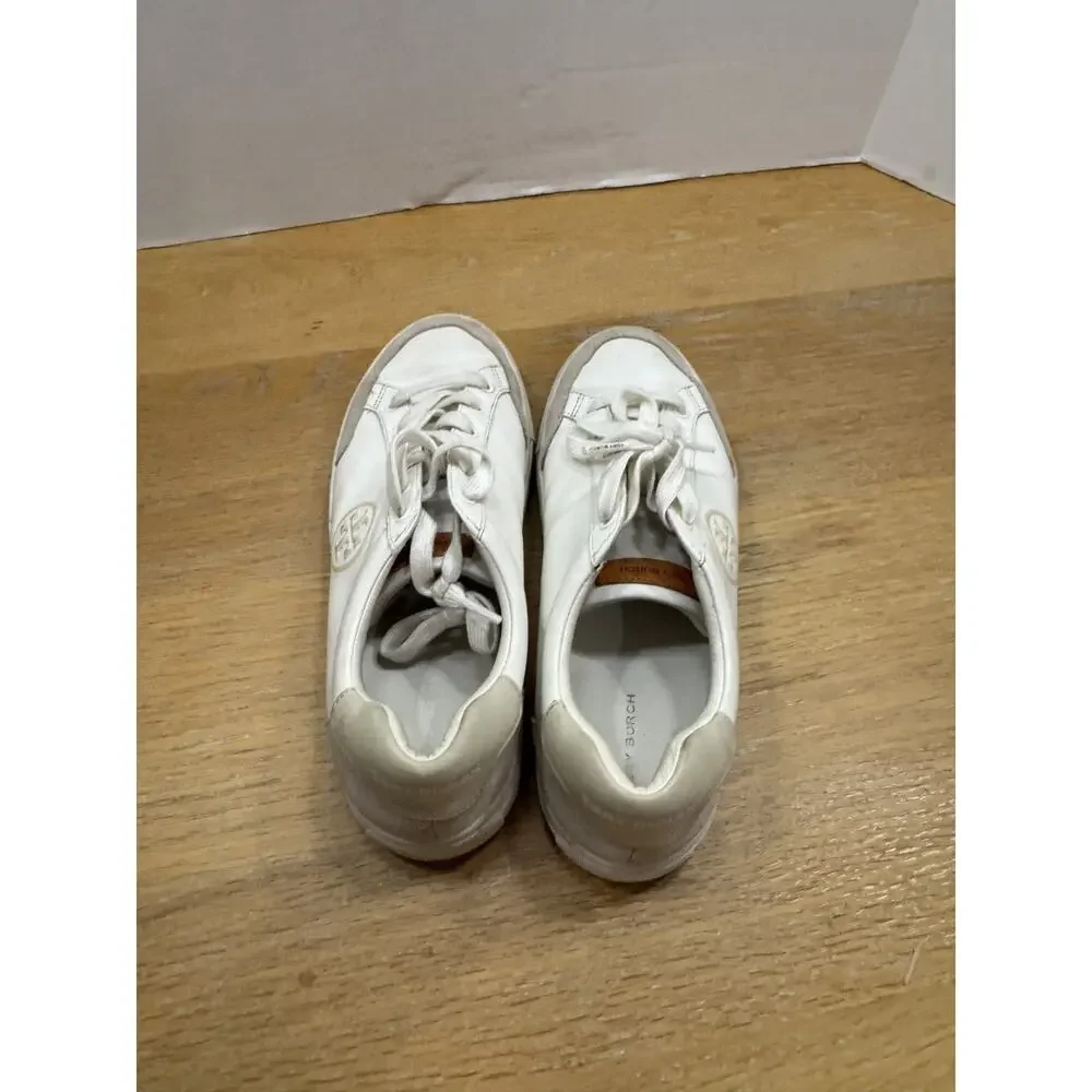 Tory Burch Sneakers White Womens Size 9.5